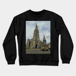 Falkland Parish Church, Falkland, Scotland (2) Crewneck Sweatshirt